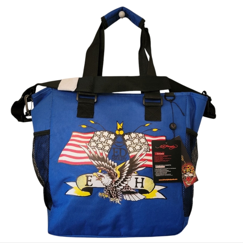 Nwt ED HARDY SAMANTHA TOTE Large Bag